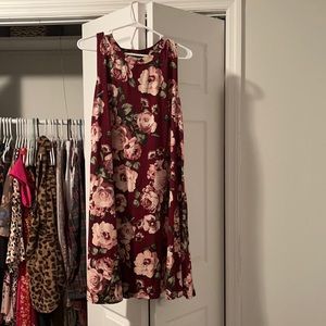 Floral tank dress